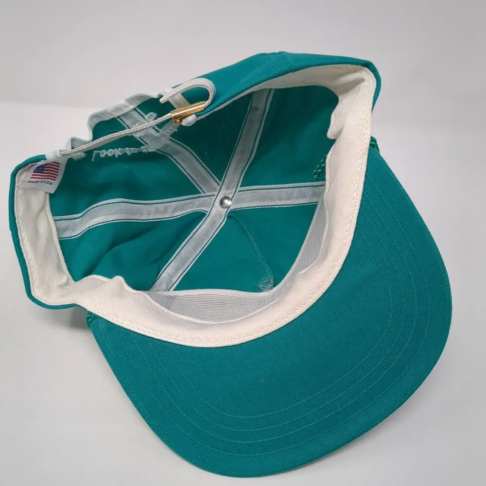 Idaho Is ABS Country Slideback Hat Green One Size Adjustable Embroidered Rope
